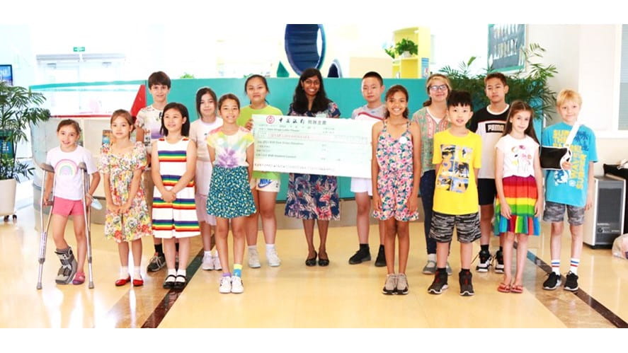 小学部为帮助患儿筹得善款七万四千余元 - primary-school-raised-rmb74000-for-dew-drops