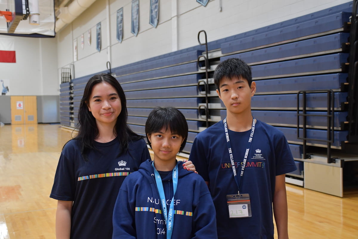 Student ambassadors from The British School of Guangzhou heading to Houston, Texas for the Nord Anglia Education-UNICEF Student Summit - unicef
