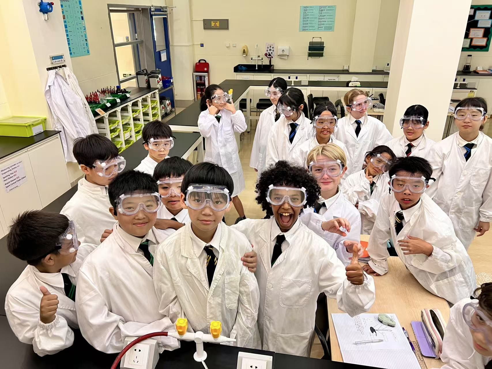 Year 7 Sparks Excitement in the Science Lab! - Year 7 Sparks Excitement