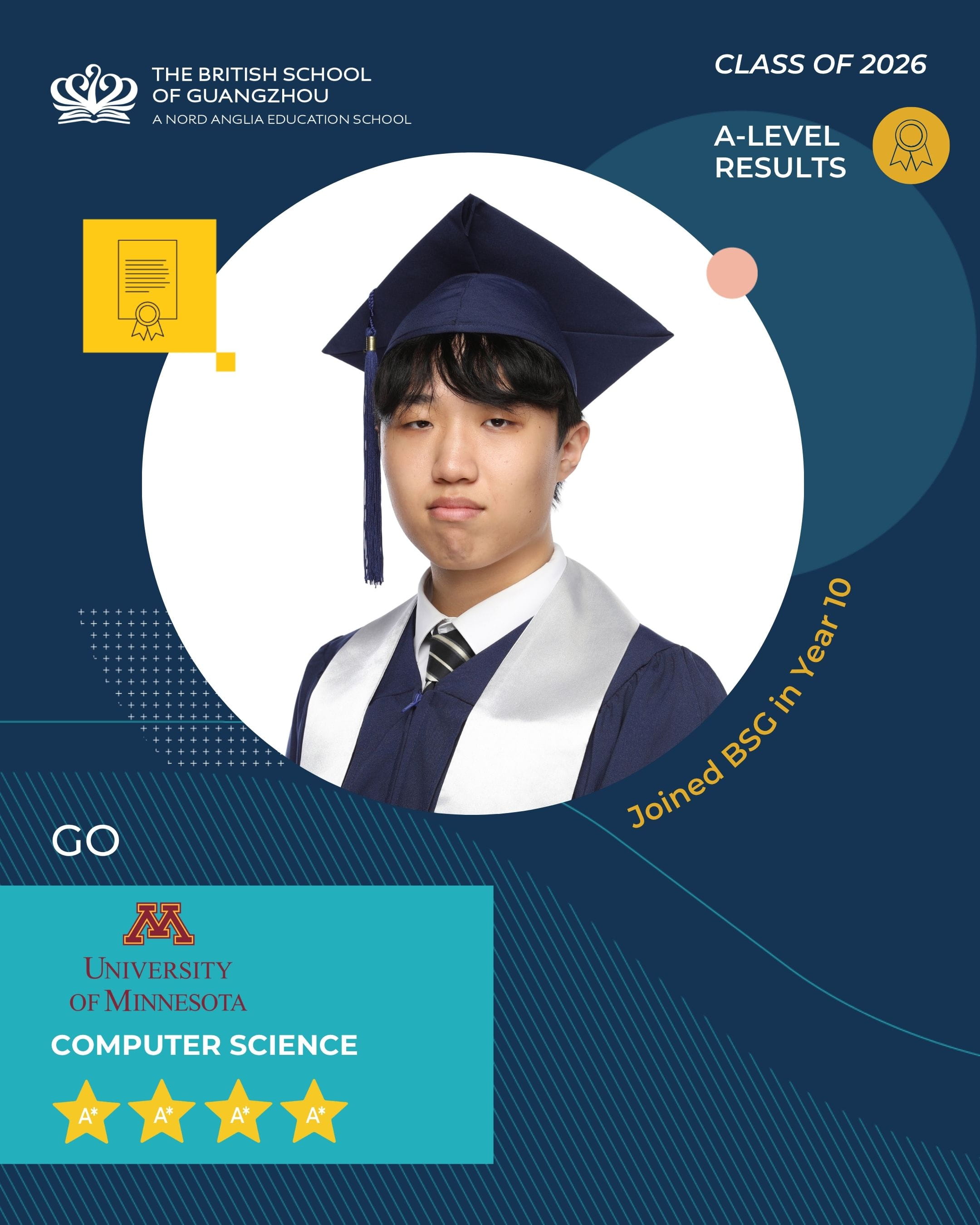 A Level Results 2026: Outstanding Results for BSG Class of 2026 - A Level Results 2026