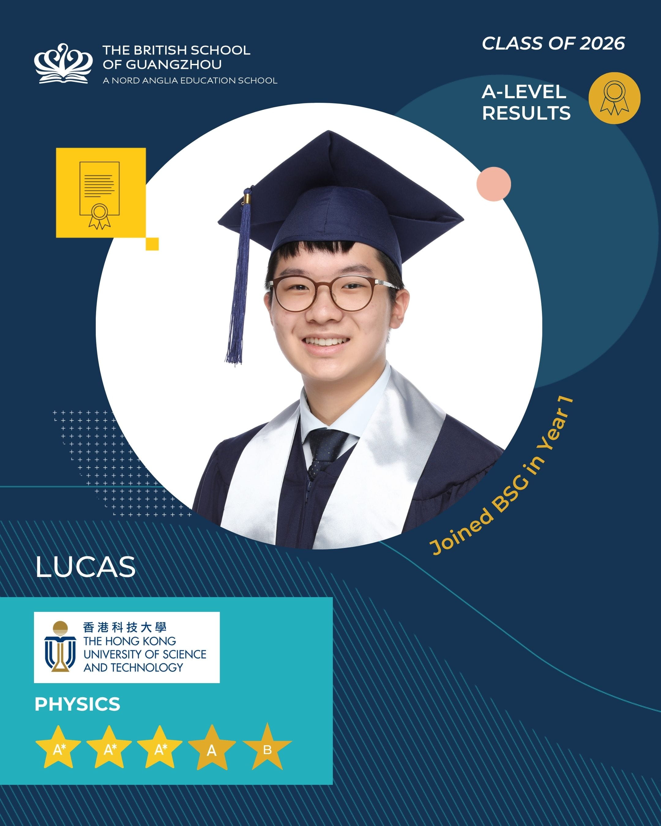 A Level Results 2026: Outstanding Results for BSG Class of 2026 - A Level Results 2026