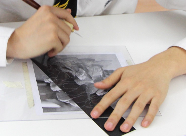 Year 10 Students Etching Project - Year 10 Students Etching Project