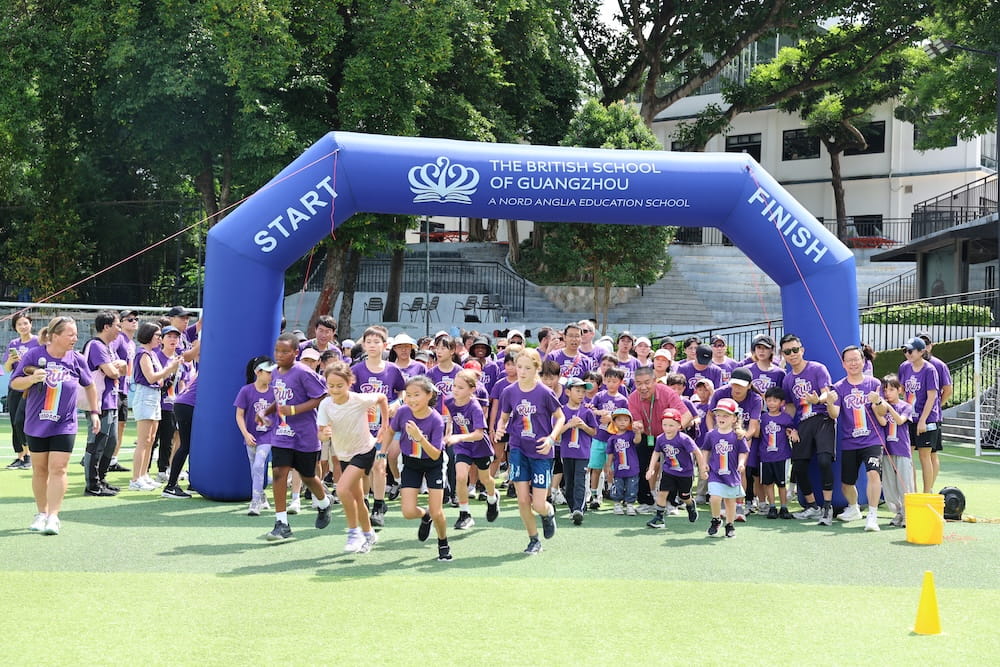 Sunshine and Smiles at the BSG Family Fun Run! - Family Fun Run