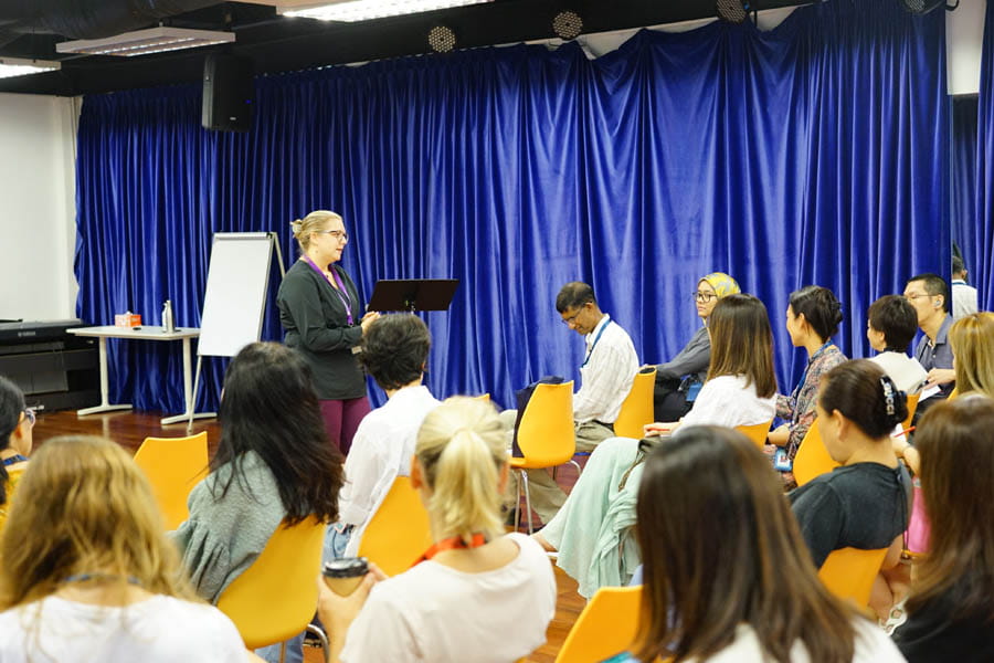 Juilliard Drama Curriculum Specialist Visit - Stephanie Cunningham - Carousel For News Detail