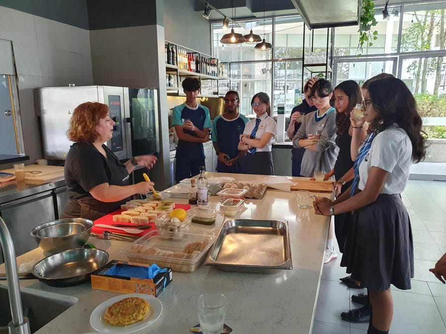 Educational Visit to Spanish Tapas Restaurant at Marta’s Kitchen - Carousel For News Detail