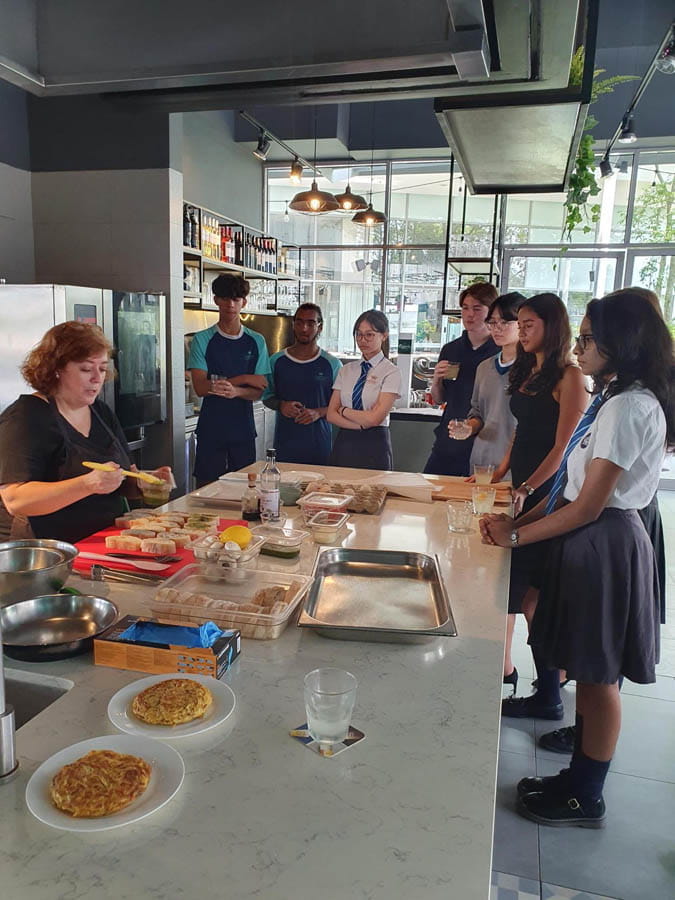 Educational Visit to Spanish Tapas Restaurant at Marta’s Kitchen - Carousel For News Detail