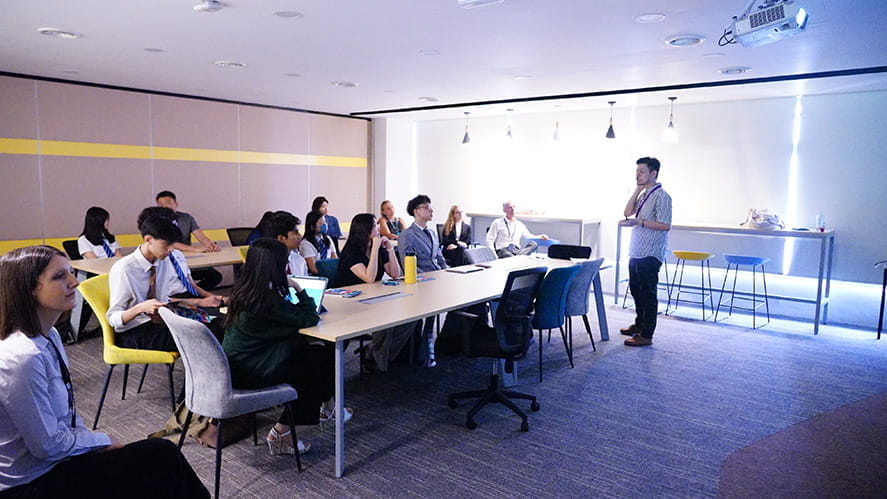 Visit from the University of British Columbia - Visit from the University of British Columbia