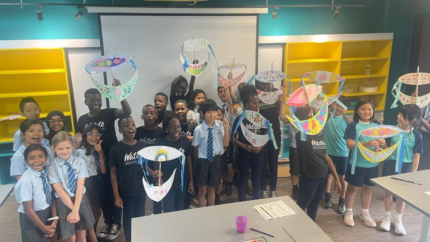 Watoto Choir and wau bulan - Watoto Choir