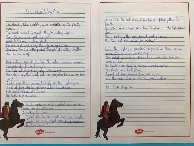 Poem Year 5