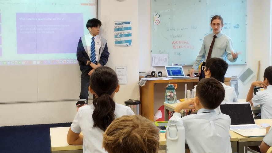 Secondary students visits Year 6 - Carousel For News Detail