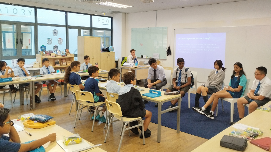 Secondary students visits Year 6 - Secondary students visits Year 6
