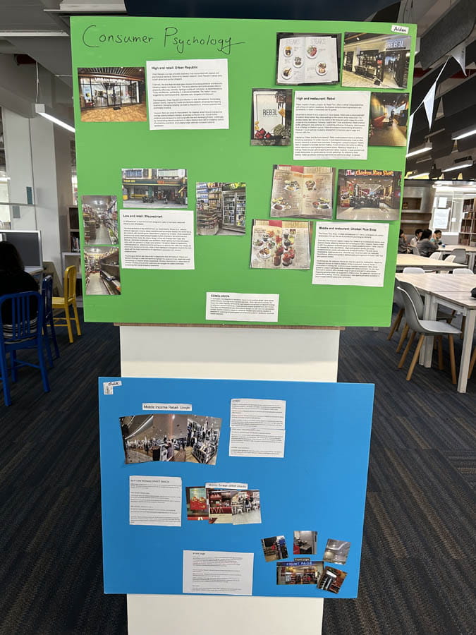 Psychology Projects Display