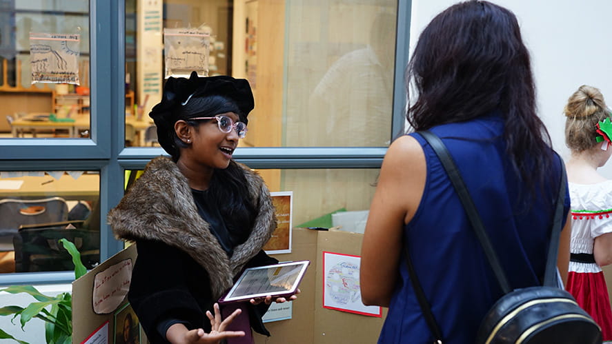 Year 5 brings history to life with captivating 'Living Museum' exhibit - Year 5 brings history to life with captivating Living Museum exhibit