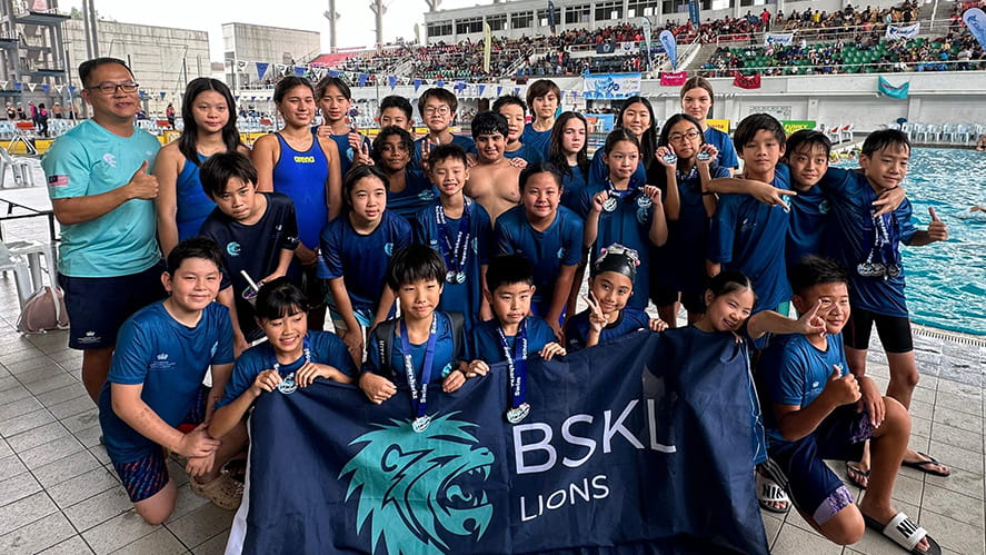 BSKL swim team dominates PADE pool with 37 medals and numerous Personal Bests - BSKL swim team dominates PADE pool with 37 medals and numerous Personal Bests