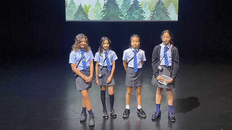 Year 6 students showcase confidence and leadership in presentation for Year 5 peers - Year 6 students showcase confidence and leadership in presentation for Year 5 peers