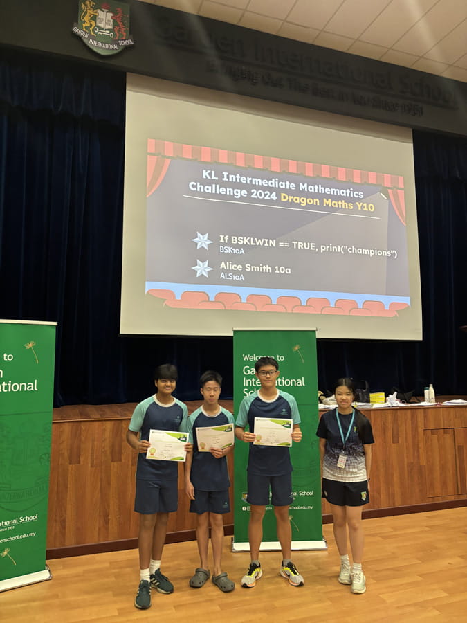 BSKL students excel at inaugural KL Intermediate Maths Challenge - Carousel For News Detail