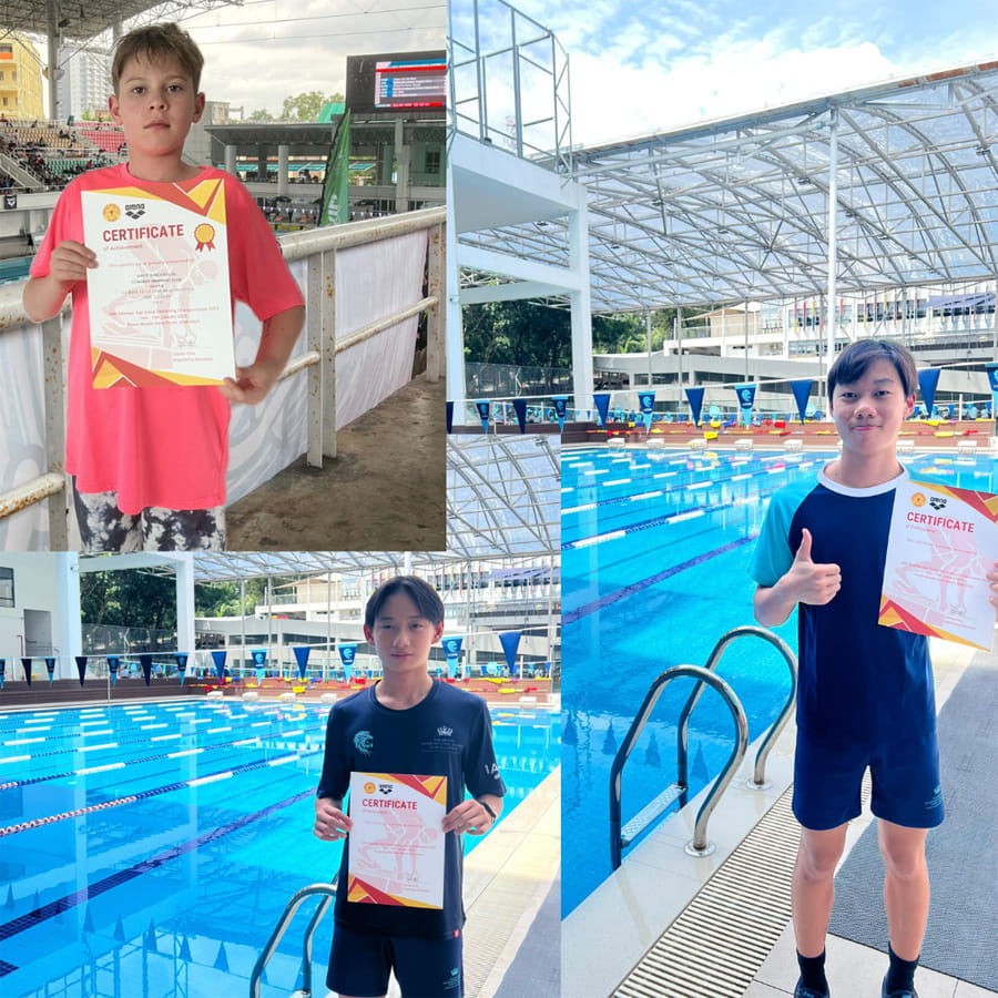 BSKL swimmers make a splash at two major meets - Carousel For News Detail