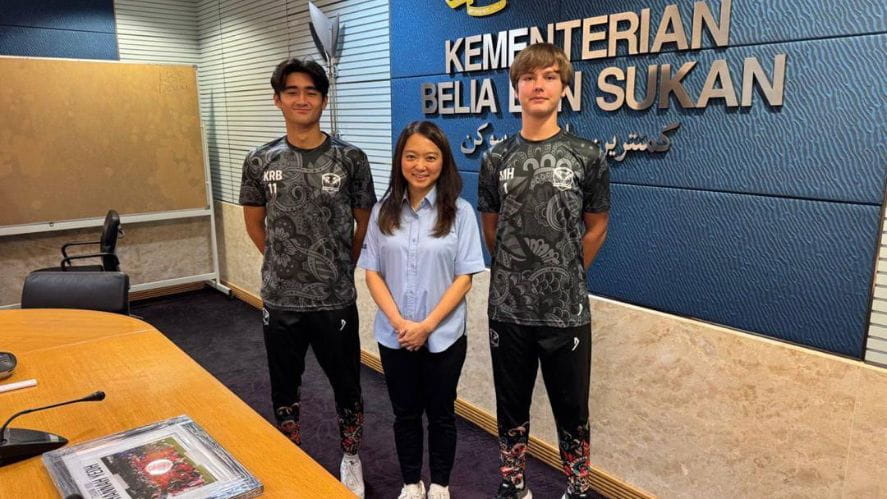 BSKL’s Kalen Hanif and Matyáš honoured for Iber Cup victory - BSKLs Kalen Hanif and Matyas honoured for Iber Cup victory