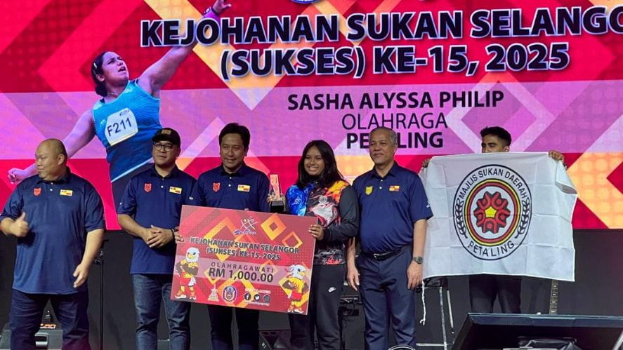 BSKL’s Sasha Crowned Sportswoman of the Year at Selangor Games (SUKSES) 2025 - Sasha Sportswoman