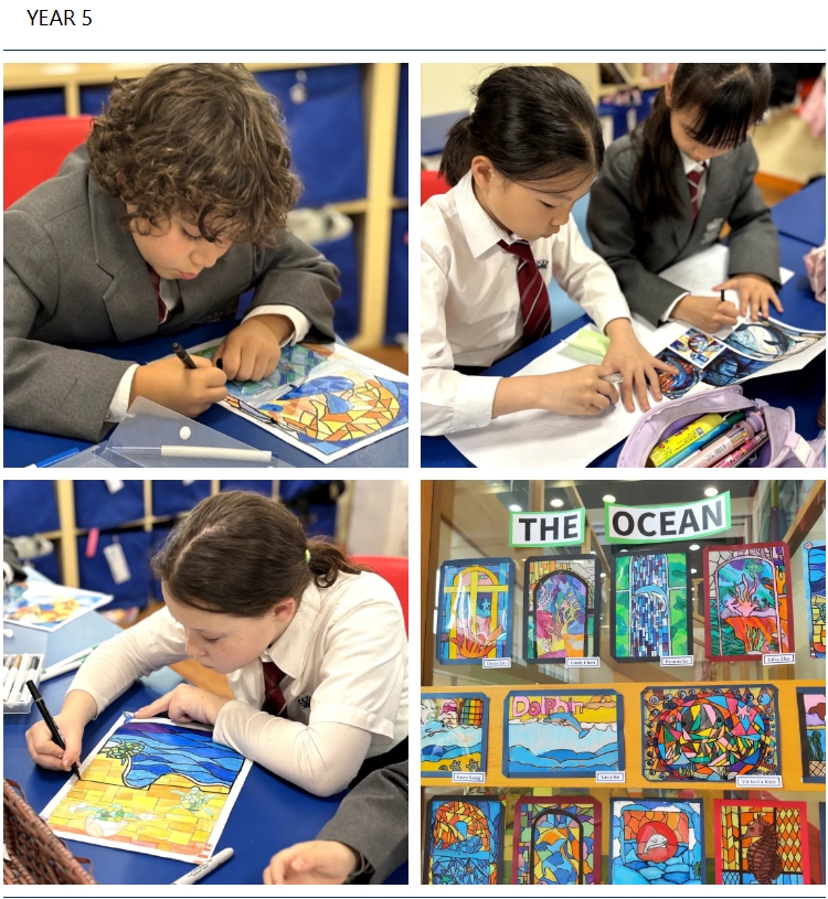 BSN Students Inner Artist Fully Nutured During Art Week - Primary Art Week