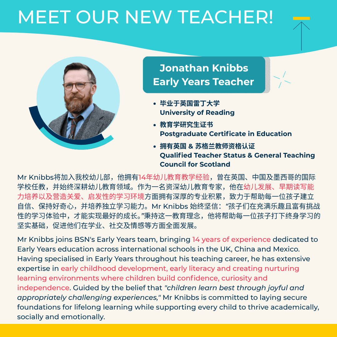 Meet our new teachers - Meet our new teachers