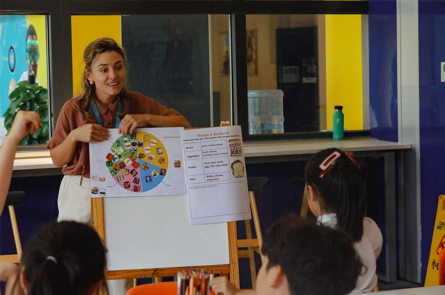 健康饮食： 三年级学生亲手制作三明治 - Healthy Diet - Make Your Own Sandwich