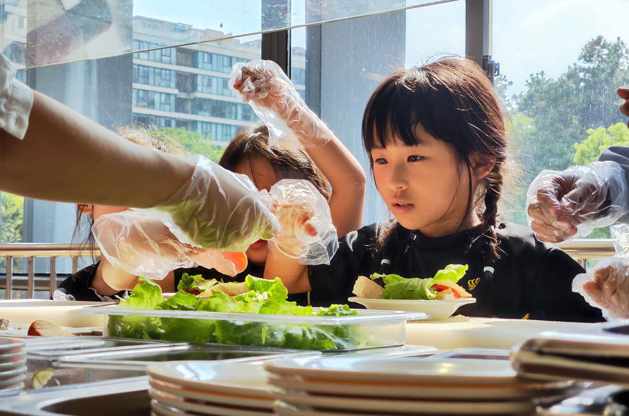 健康饮食： 三年级学生亲手制作三明治 - Healthy Diet - Make Your Own Sandwich
