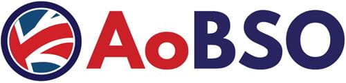 Logo of the Association of British Schools Overseas (AoBSO), an accreditation body for high-quality British international schools