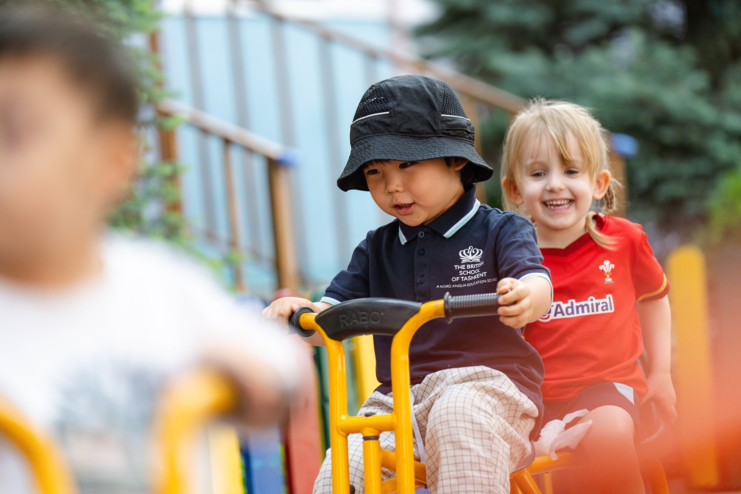 Early Years children playing