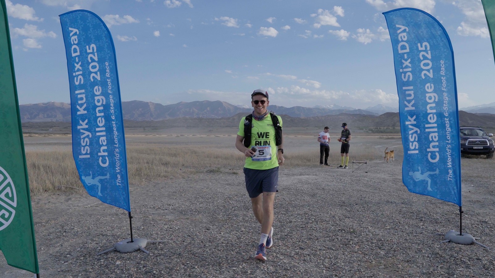 Mr Michael running