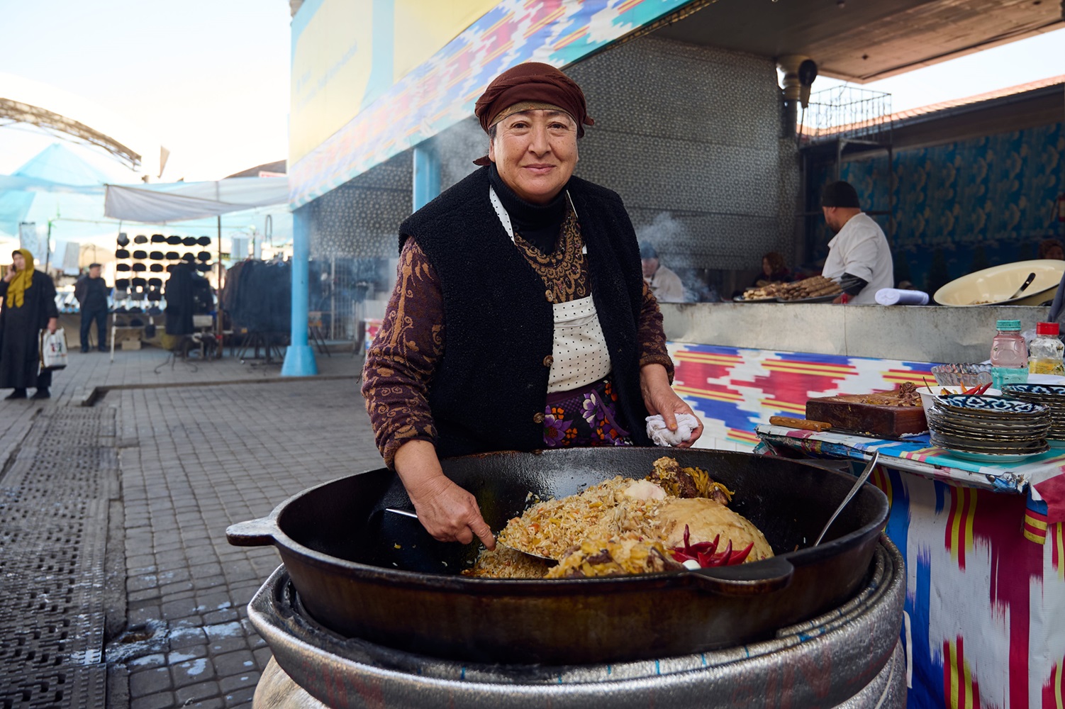 Bazaar food market