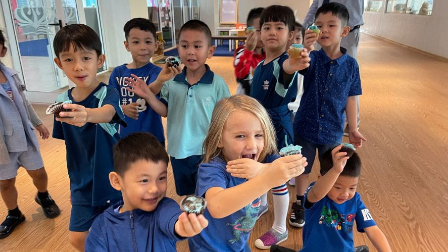 BSY radiates blue in spectacular World Childrens Day celebrations - BSY radiates blue in spectacular World Childrens Day celebrations