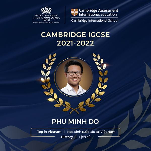 BVIS Hanoi Celebrating Excellence: IGCSE 2023 Certificate Ceremony - IGCSE 2023