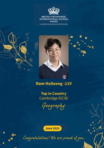 BVIS Hanoi Celebrating Excellence: IGCSE 2023 Certificate Ceremony - IGCSE 2023