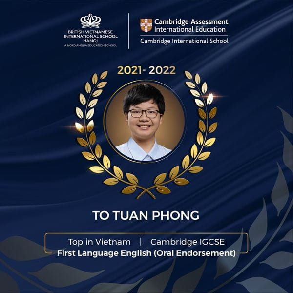 Lễ Trao Chứng Chỉ IGCSE 2023 Tại BVIS Hà Nội - IGCSE 2023