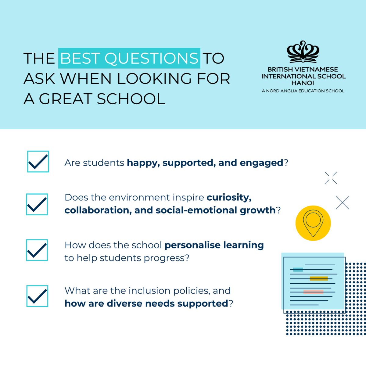 The Right Questions to Ask When Looking for a Good School - The Right Questions to Ask When Looking for a Good School