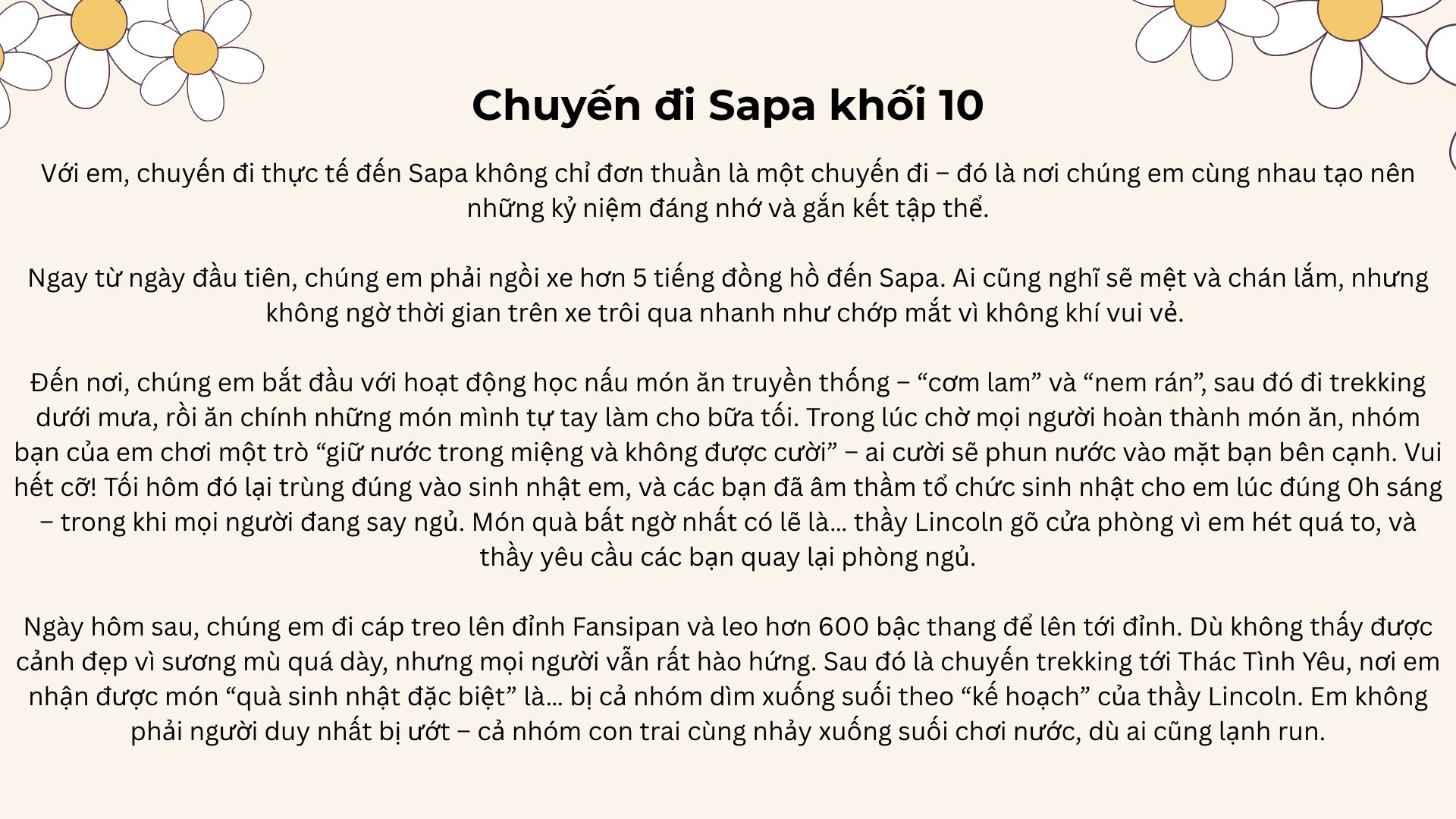 Thành Tích & Hoạt Động Học Sinh (16/06 - 20/06/2025) - Weekly Updates 20-06-25