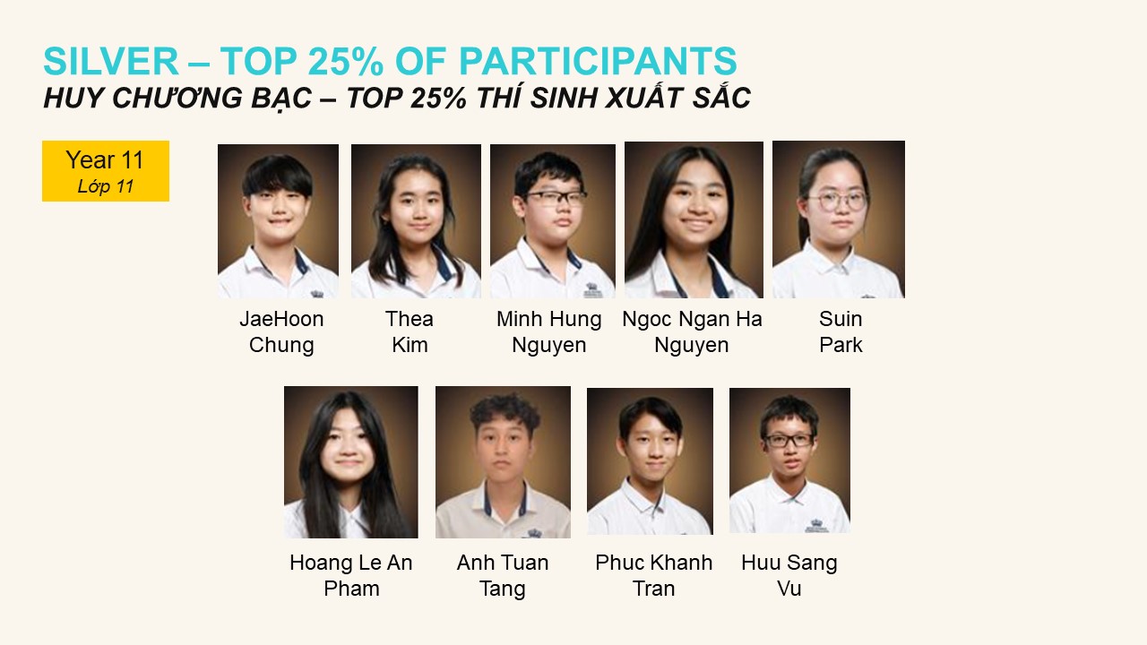 BVIS Hanoi students achieved phenomenal results at the UKMT Competition - BVIS Hanoi students achieved phenomenal results at the UKMT Competition