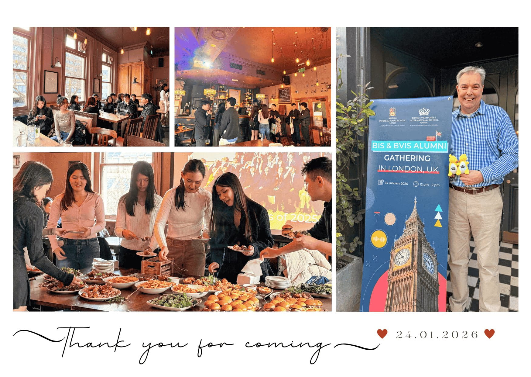Khi các thế hệ học sinh BVIS Hà Nội hội ngộ tại London – Nhìn lại hành trình vươn ra thế giới - Alumni