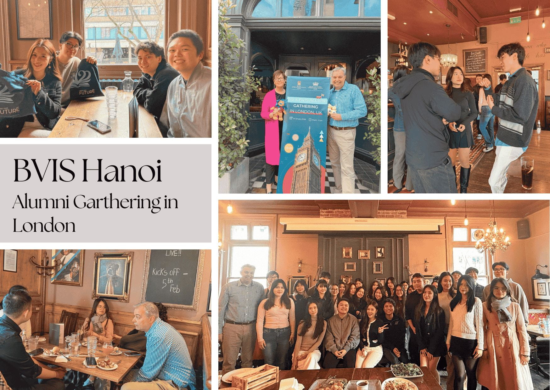 Khi các thế hệ học sinh BVIS Hà Nội hội ngộ tại London – Nhìn lại hành trình vươn ra thế giới - Alumni