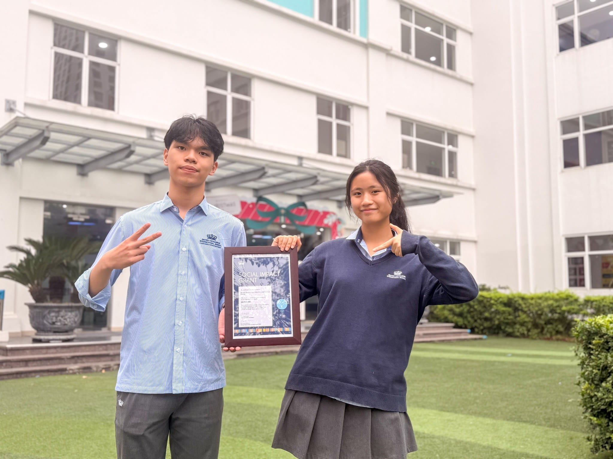 BVIS Hanoi Students Secure Global Funding for Nutrition Initiative - Lovientus