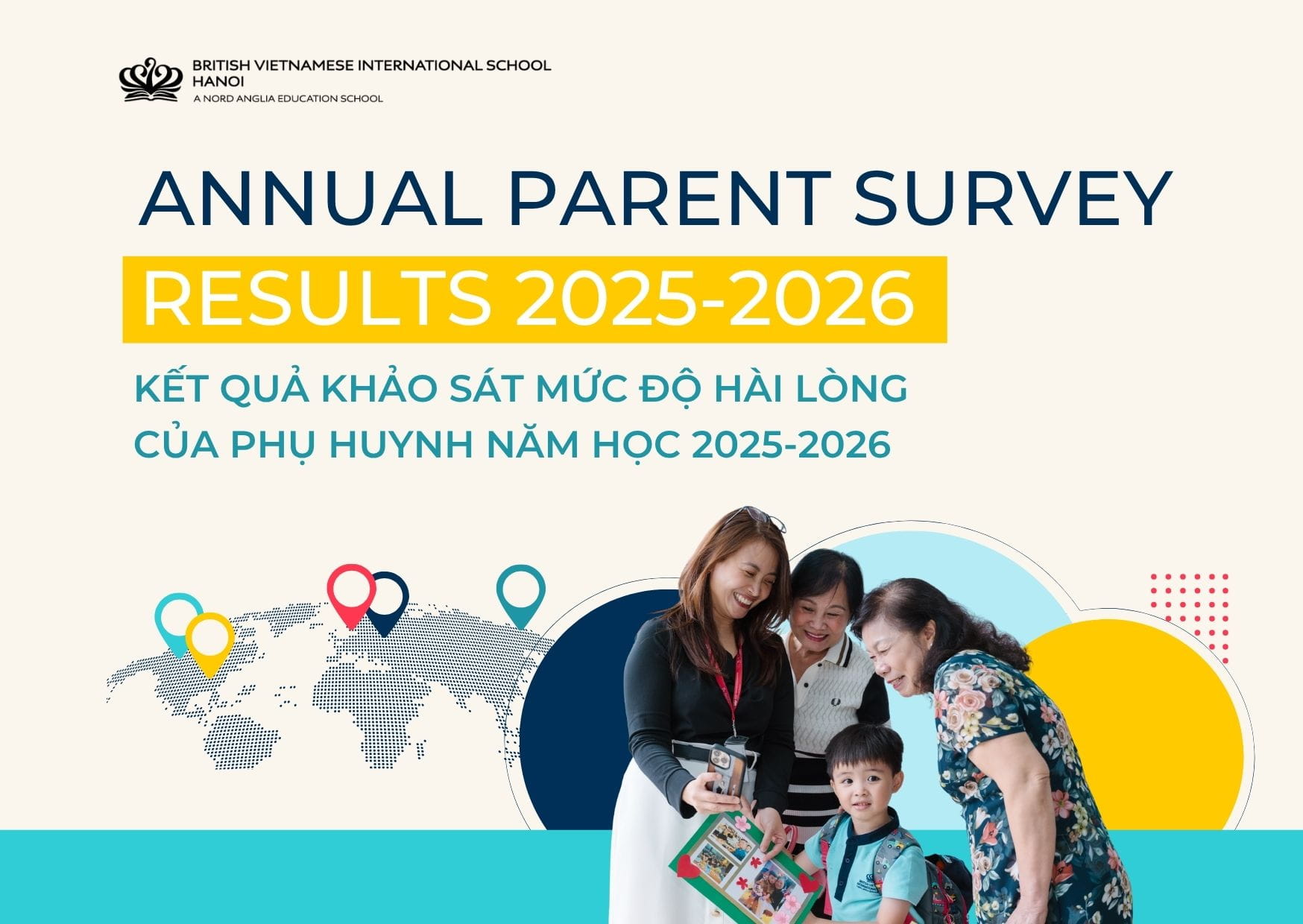 Kết Quả Khảo Sát Mức Độ Hài Lòng Của Phụ Huynh Năm Học 2025–26: Niềm Tin Ngày Càng Vững Chắc Tại BVIS Hà Nội - Parent Satisfaction Survey Results AY 2025-26 Growing Trust Stronger Experiences at BVIS Hanoi