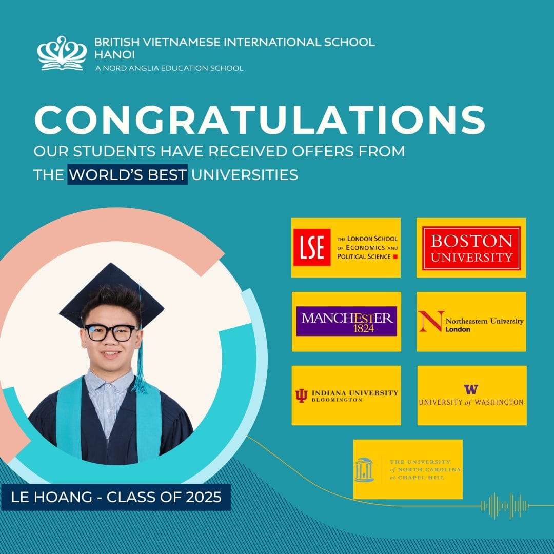 Why BVIS Hanoi students stand out to top universities worldwide - Why BVIS Hanoi students stand out to top universities worldwide