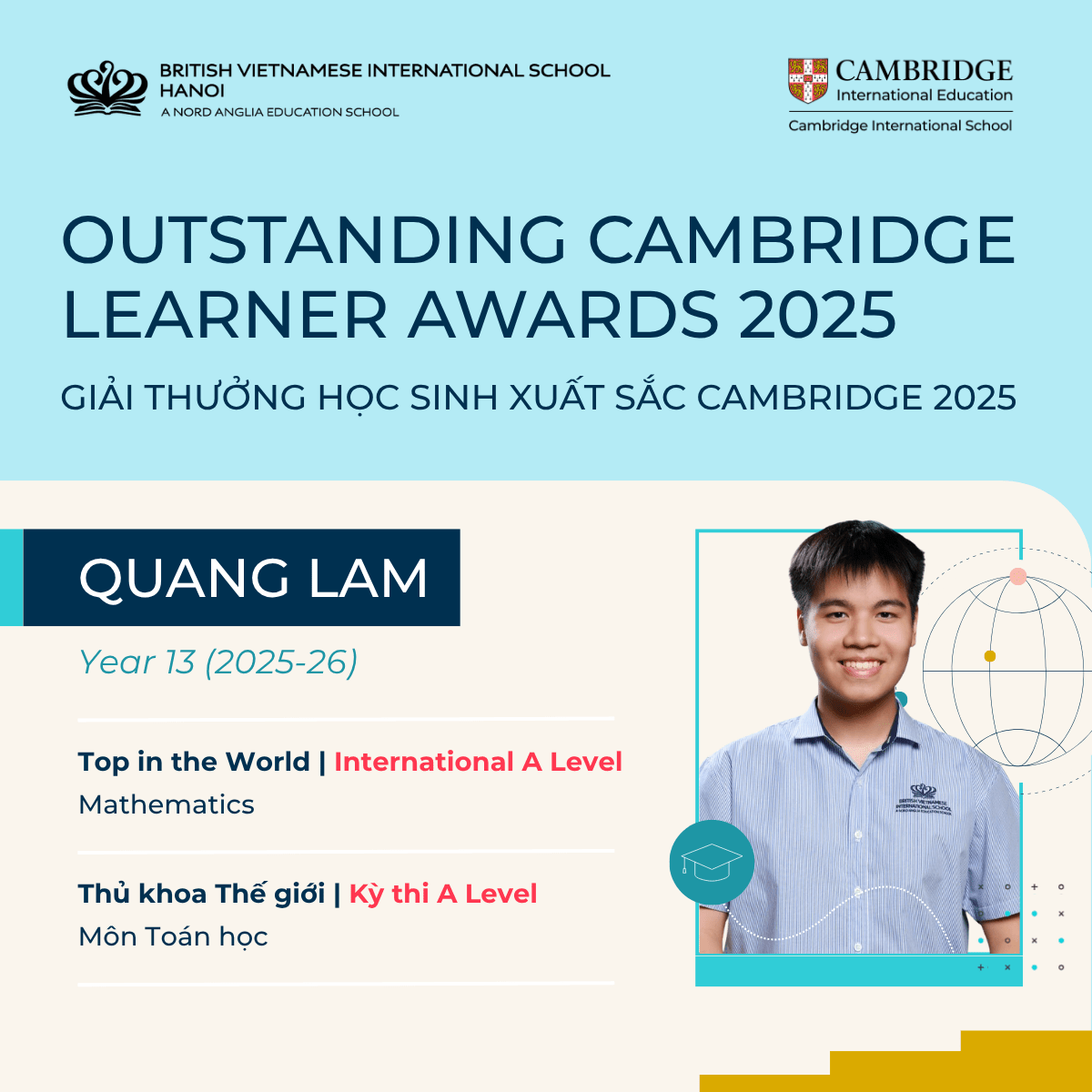 Từ A Level Toán đến Toán Cao cấp: Kết quả vững vàng qua từng năm - From A Level Mathematics to Further Mathematics
