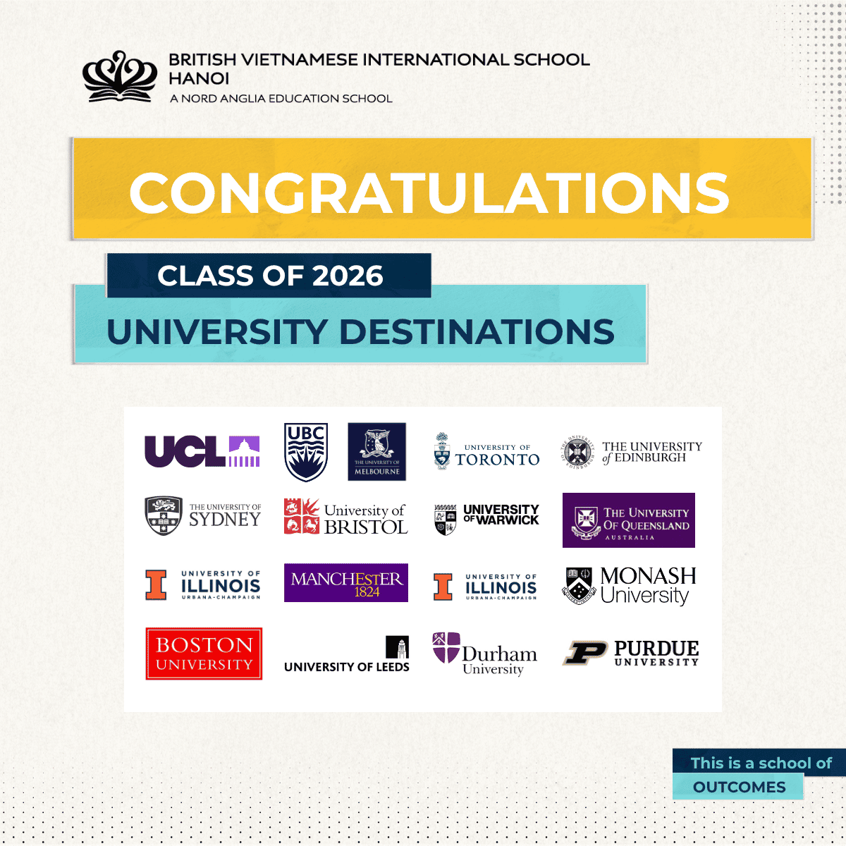 Student Highlights & Success Stories (17/08 - 21/08/2026) | BVIS Hanoi - Weekly Updates 21-08-26