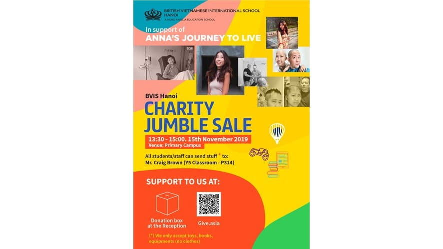 Charity Jumble Sale for AnnaA3