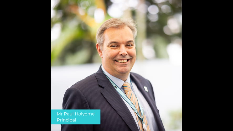 Mr Paul Holyome Principal EN