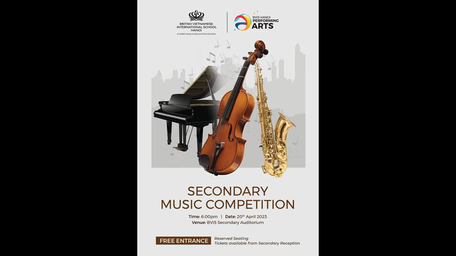 Secondary Music Competition  FINAL 2023