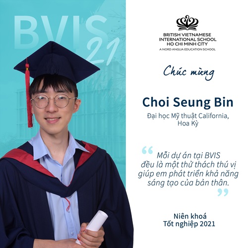 Seung Bin's Story | BVIS HCMC  - Seung Bin Story