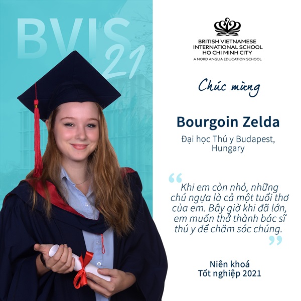 Zelda Bourgoin's Story| BVIS HCMC  - Zelda Bourgoin Story